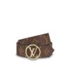 Replica Louis Vuitton M9936V LV Circle 35mm Reversible Belt 2