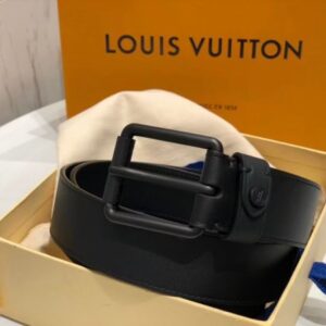 Replica Louis Vuitton Voyager 35mm Belt Monogram Shadow M0281V 2