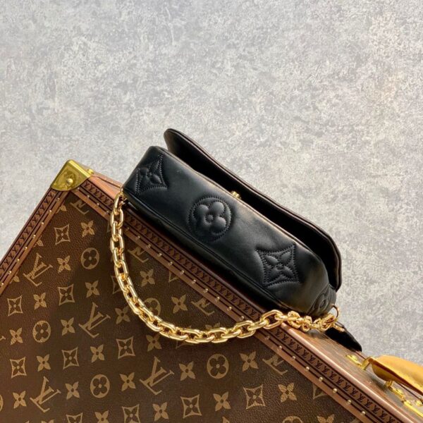 Replica Louis Vuitton Wallet on Strap Bubblegram LV M81398 6