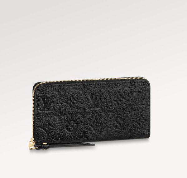 Replica Louis Vuitton Zippy Wallet Black LV M61864 3