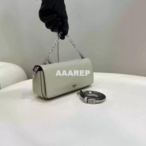 Replica Fendi 8BS072 Fendi First Sight Light Green leather mini bag 2