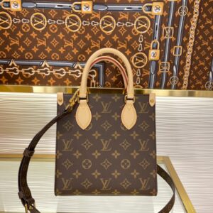 Replica Louis Vuitton Sac Plat BB LV Monogram Coated Canvas Bag M46265 2