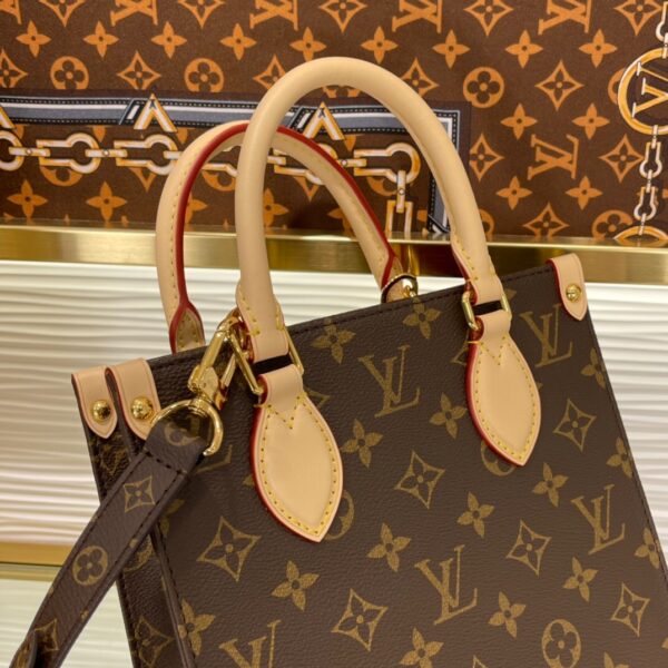 Replica Louis Vuitton Sac Plat BB LV Monogram Coated Canvas Bag M46265 6