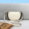 Replica Fendi 8BT346 Moonlight Shoulder Saddle Leather Wine Red