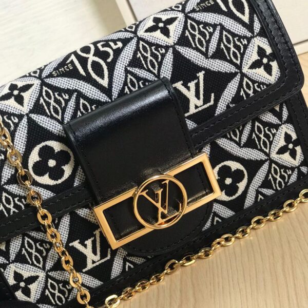 Replica Louis Vuitton Since 1854 Dauphine Chain Wallet LV M69992 6