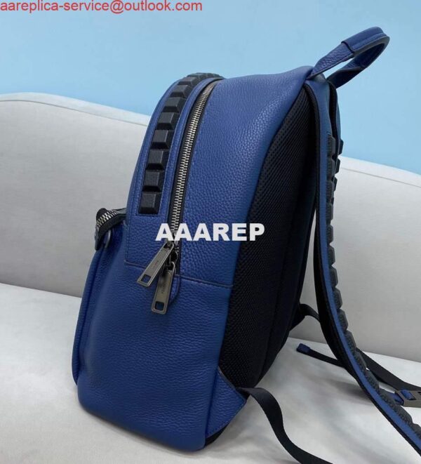 Replica Fendi Backpack Calfskin Leather 2263 Blue 4