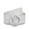 Replica Louis Vuitton M0168Q LV Circle 40MM Reversible Belt