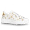 Replica Louis Vuitton Gold Time Out Sneakers 2