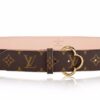 Replica Louis Vuitton Flower Belt Monogram Vernis M9034W 2