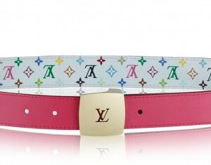 Replica Louis Vuitton LV Cut Reversible Belt Multicolor M9682W