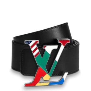 Replica Louis Vuitton MP129S LV Flags 40MM Belt