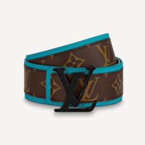 Replica Louis Vuitton MP204U LV Shape Patchwork 40mm Belt