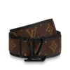 Replica Louis Vuitton MP204U LV Shape Patchwork 40mm Belt