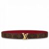 Replica Louis Vuitton LV Initiales 30MM Reversible Belt Monogram M0423W 2