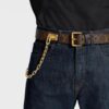 Replica LV M0179T Louis Vuitton Signature Chain 35mm Belt