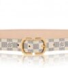 Replica Louis Vuitton LV New Wave 35mm Belt Monogram Denim M0146U