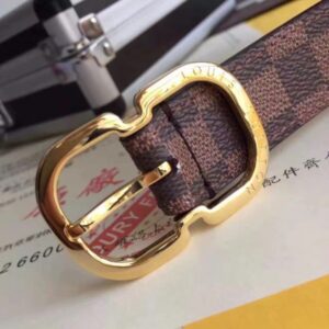 Replica Louis Vuitton Mini 25MM Belt Damier Ebene M9744V 2