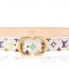 Replica Louis Vuitton Mini 25MM Belt Monogram Multicolor M9586W 2