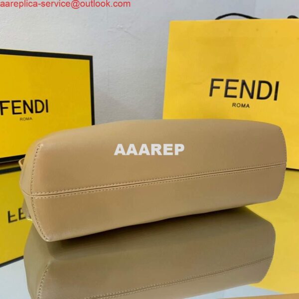 Replica Fendi FIRST Medium Bag Apricot Leather 8BP127 10