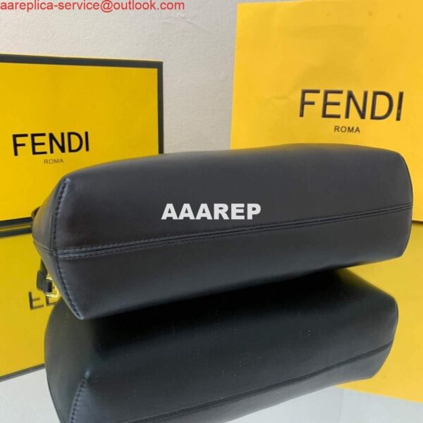 Replica Fendi FIRST Medium Bag Black Leather 8BP127 10