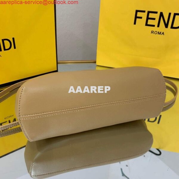 Replica Fendi FIRST Small Bag Apricot Leather 8BP129 10