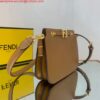 Replica Fendi Touch Grey leather Bag 8BT349