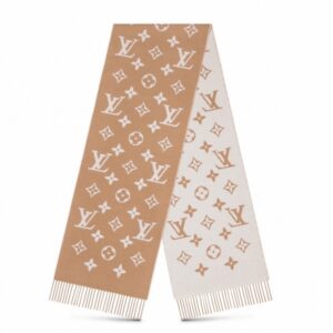 Replica Louis Vuitton Beige Daily LV Scarf M76700