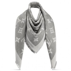 Replica Louis Vuitton Beige Monogram Giant Shawl MP2412