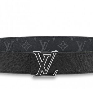 Replica Louis Vuitton LV Initiales 40MM Reversible Belt Taiga Leather M0157V