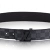 Replica Louis Vuitton LV Initiales Belt Damier Ebene M9807S