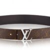 Replica Louis Vuitton LV Initiales Shadow Belt M6070U 2