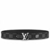 Replica Louis Vuitton LV Initiales Shadow Belt M6070U