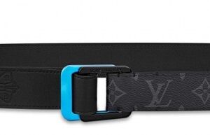 Replica Louis Vuitton LV Orbit 35mm Belt Monogram Eclipse M0136S