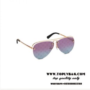 Replica Louis Vuitton Z1280E LV Grease Sunglasses