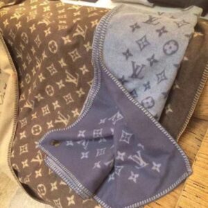 Replica Louis Vuitton Monogram Blanket M75548 2