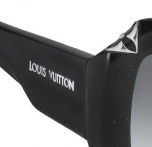 Replica Louis Vuitton Black Hortensia Sunglasses Z0365W BLV1126 2