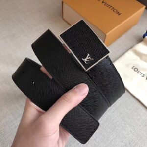 Replica Louis Vuitton Metropole 35MM Belt Taiga Leather M0002S 2