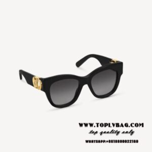 Replica Louis Vuitton LV Link PM Cat Eye Sunglasses Z1568E