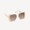 Replica Louis Vuitton LV Moon Rectangular Sunglasses Z1653W