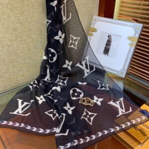 Replica Louis Vuitton M76501 LV Crafty Bi Color Envy LV Stole