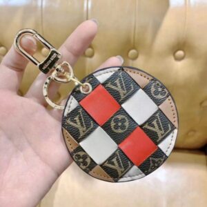 Replica LV Monogram Check Bag Charm And Key Holder Louis Vuitton M68657 2