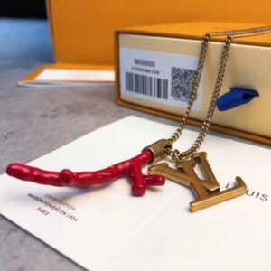 Replica Pendant Chain LV Coral Necklace Louis Vuitton M68903 2