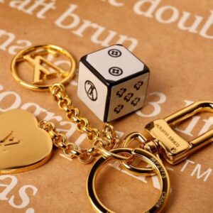 Replica LV MP2913 Louis Vuitton Game On Dice and Heart Bag Charm and Key Holder 2