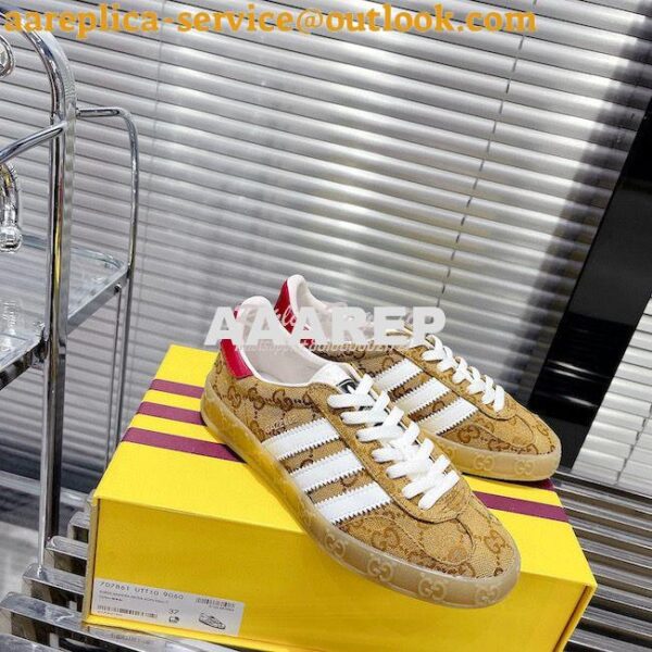 Replica adidas x Gucci Men Female Gazelle sneaker 707847 ii 26