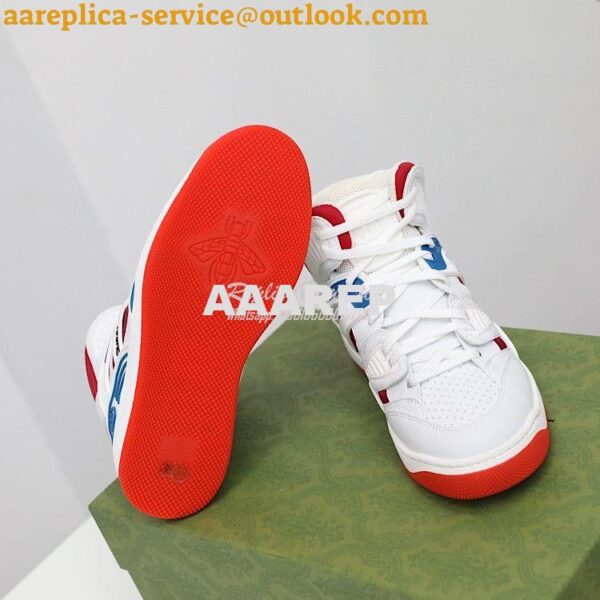 Replica Gucci Basket Sneaker Men Female 665688 T01 14