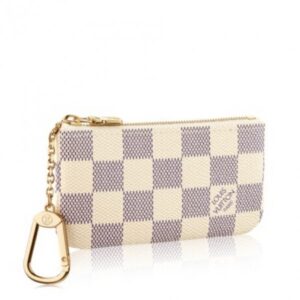 Replica Louis Vuitton Key Pouch Damier Azur N62659