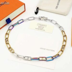 Replica LV M80177 Louis Vuitton Signature Chain Necklace