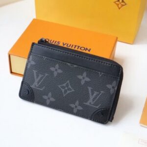 Replica Louis Vuitton Multi Card Holder Trunk Monogram Eclipse M80556 2