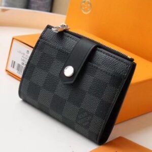 Replica Louis Vuitton Multiple Card Holder Damier Graphite N60451 2