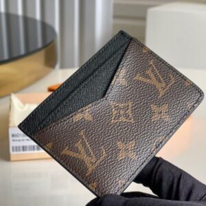 Replica Louis Vuitton Neo Card Holder Monogram Macassar M60166 2